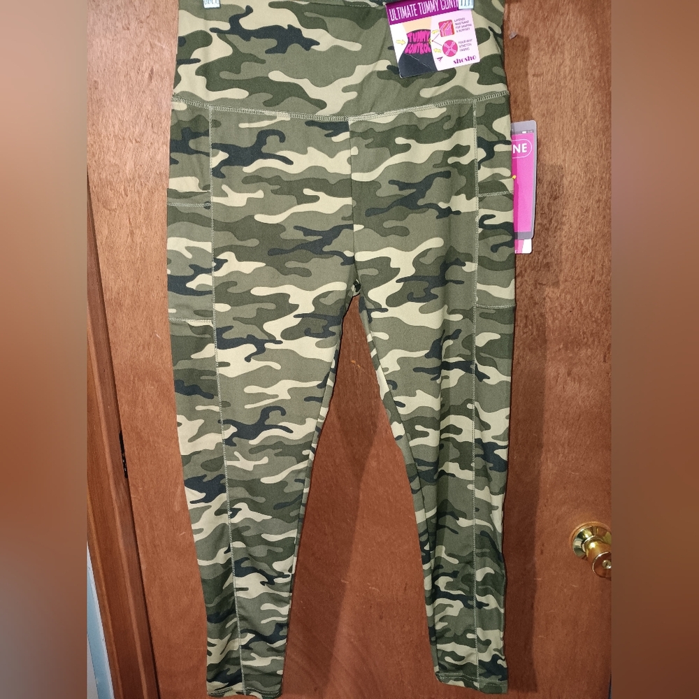 Shosho Camouflage Leggings